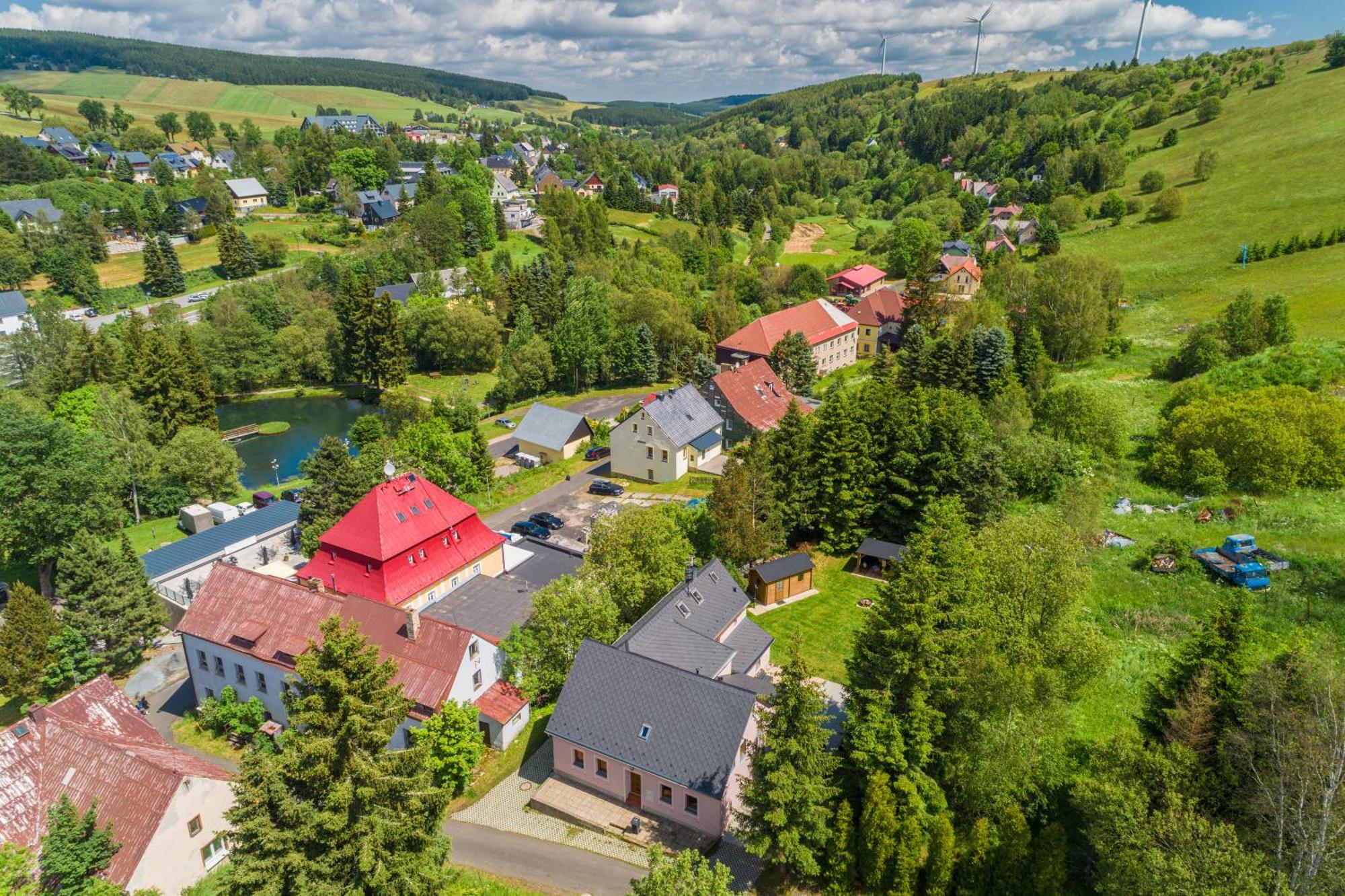 Ruzova Chalupa Pod Klinovcem Loučná pod Klínovcem Exterior foto