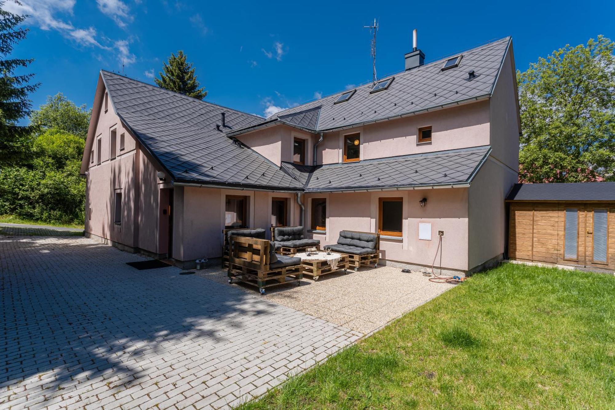 Ruzova Chalupa Pod Klinovcem Loučná pod Klínovcem Exterior foto