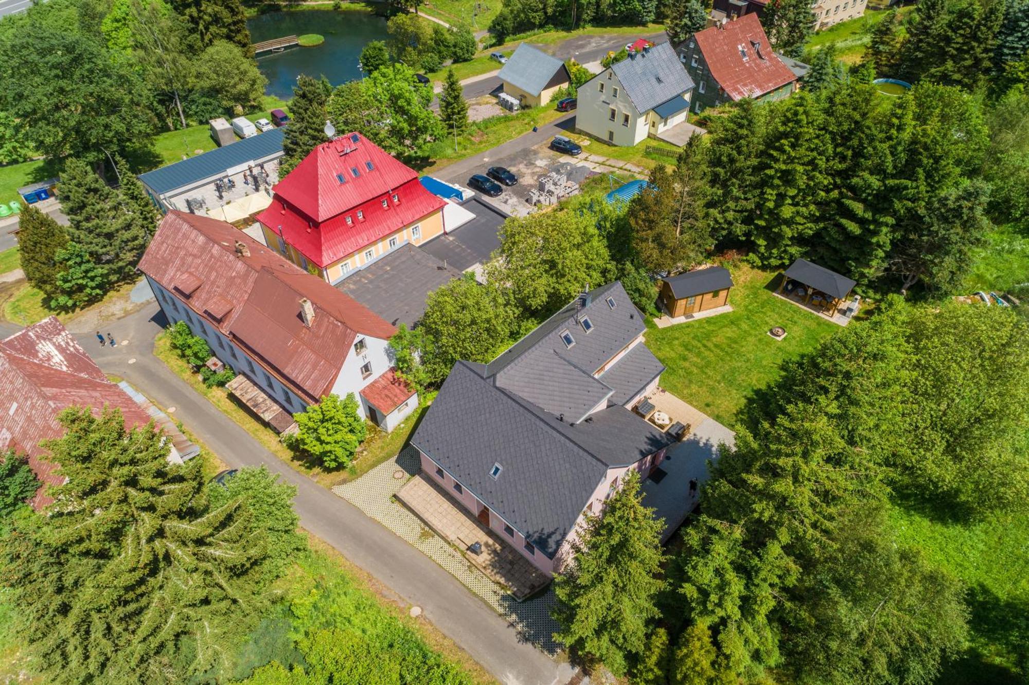 Ruzova Chalupa Pod Klinovcem Loučná pod Klínovcem Exterior foto