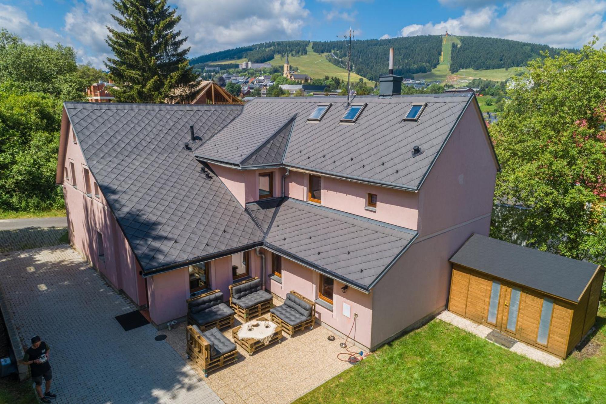 Ruzova Chalupa Pod Klinovcem Loučná pod Klínovcem Exterior foto